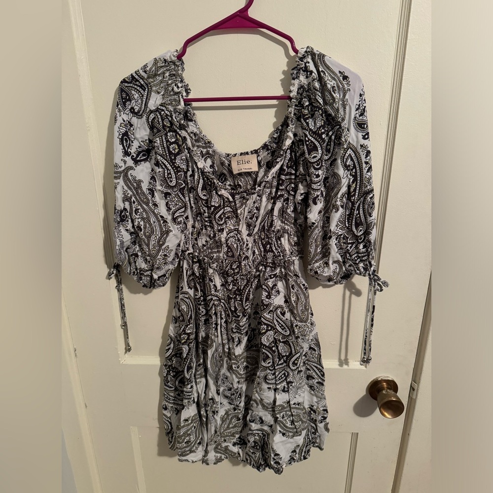Elite Tahari XS Paisley Dress